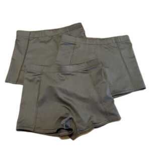 3 Pack/ BCG/ Volley Training Shorts/ 3 Iinch Inseam/ Black/ Girl Size Medium